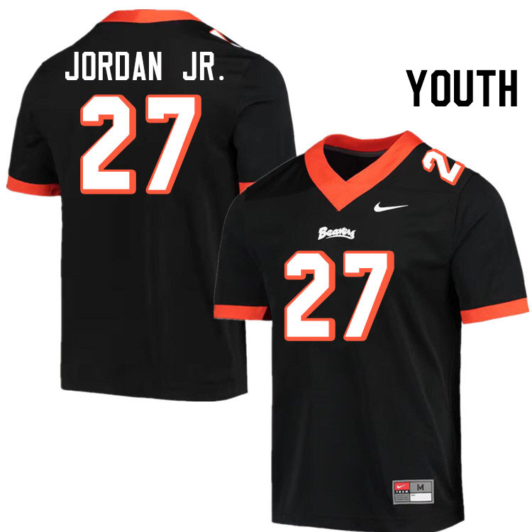 Youth #27 Andre Jordan Jr. Oregon State Beavers College Football Jerseys Stitched-Throwback